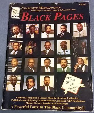 Charlotte Metropolitan Black Pages