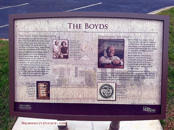 Click to Enlarge Matthews Heritage Trail Boyd House Article! Matthews Heritage Trail Boyd House Article!