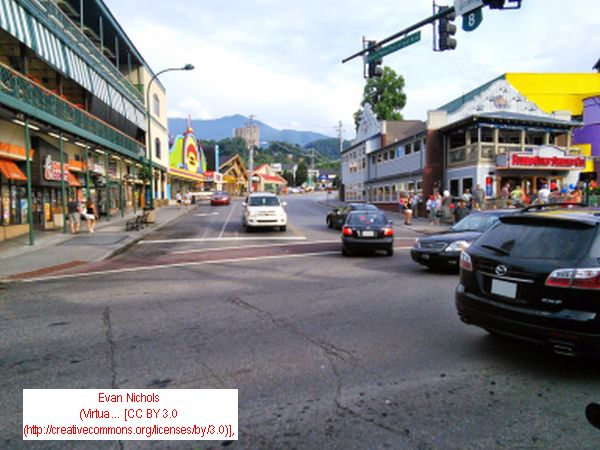 Gatlinburg, TN Holiday Shopping Trip Pic