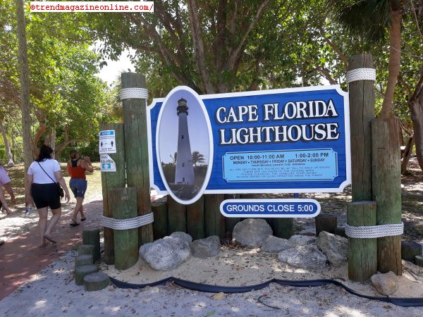 Cape Florida Lighthouse Key Biscayne Miami Florida Part II Travel Review Pic!
